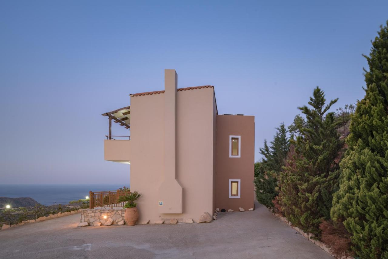 Triopetra Luxury Villas Panagia Ngoại thất bức ảnh