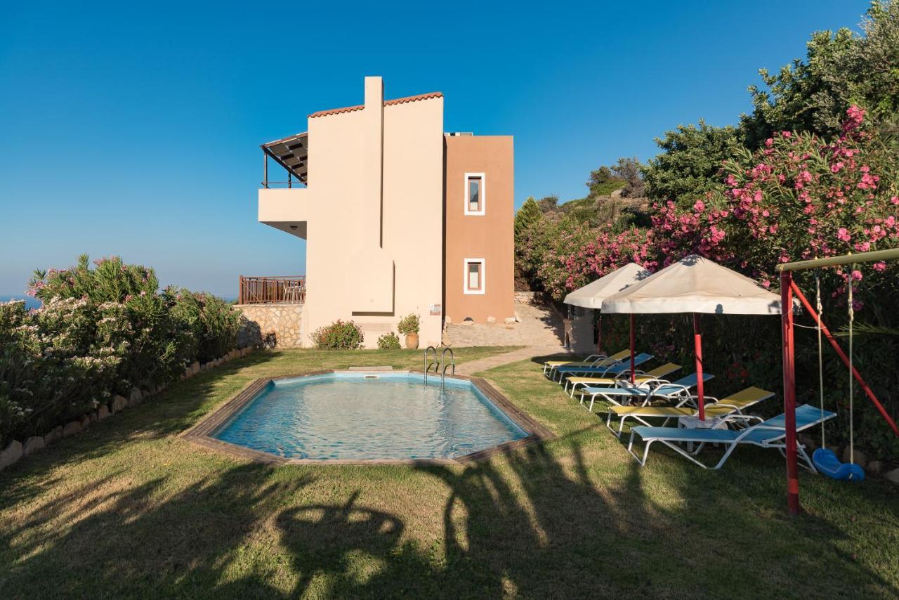 Triopetra Luxury Villas Panagia Ngoại thất bức ảnh