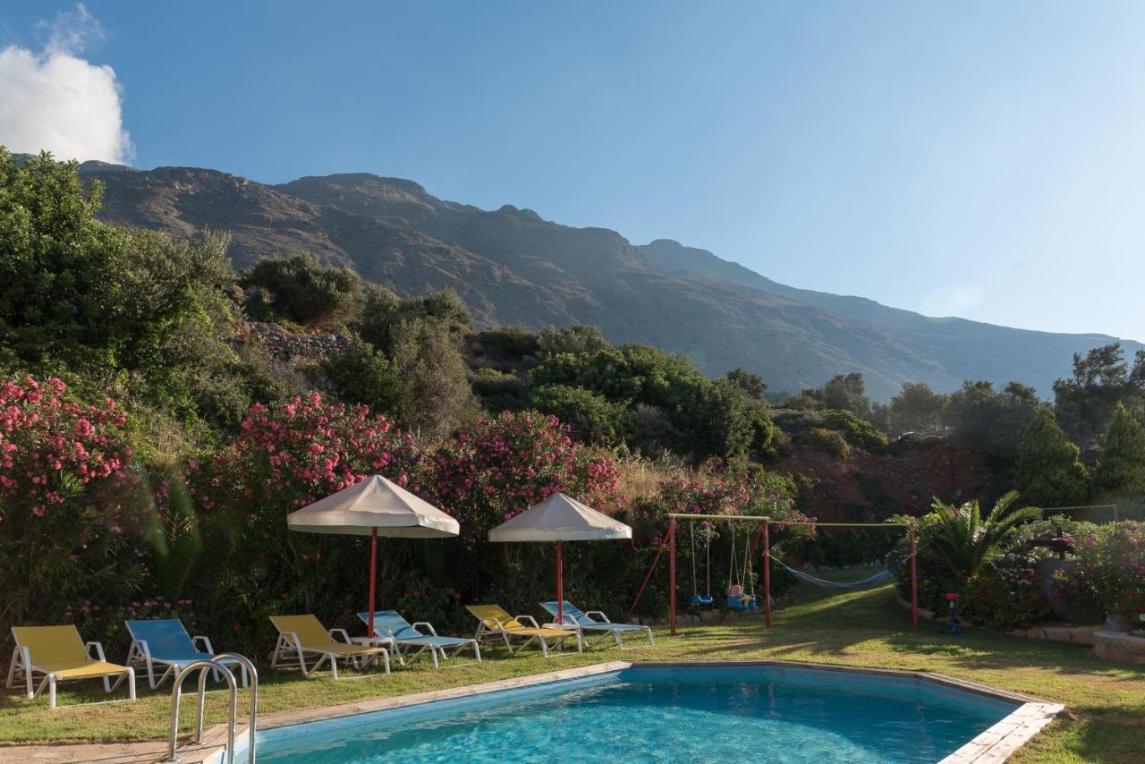 Triopetra Luxury Villas Panagia Ngoại thất bức ảnh