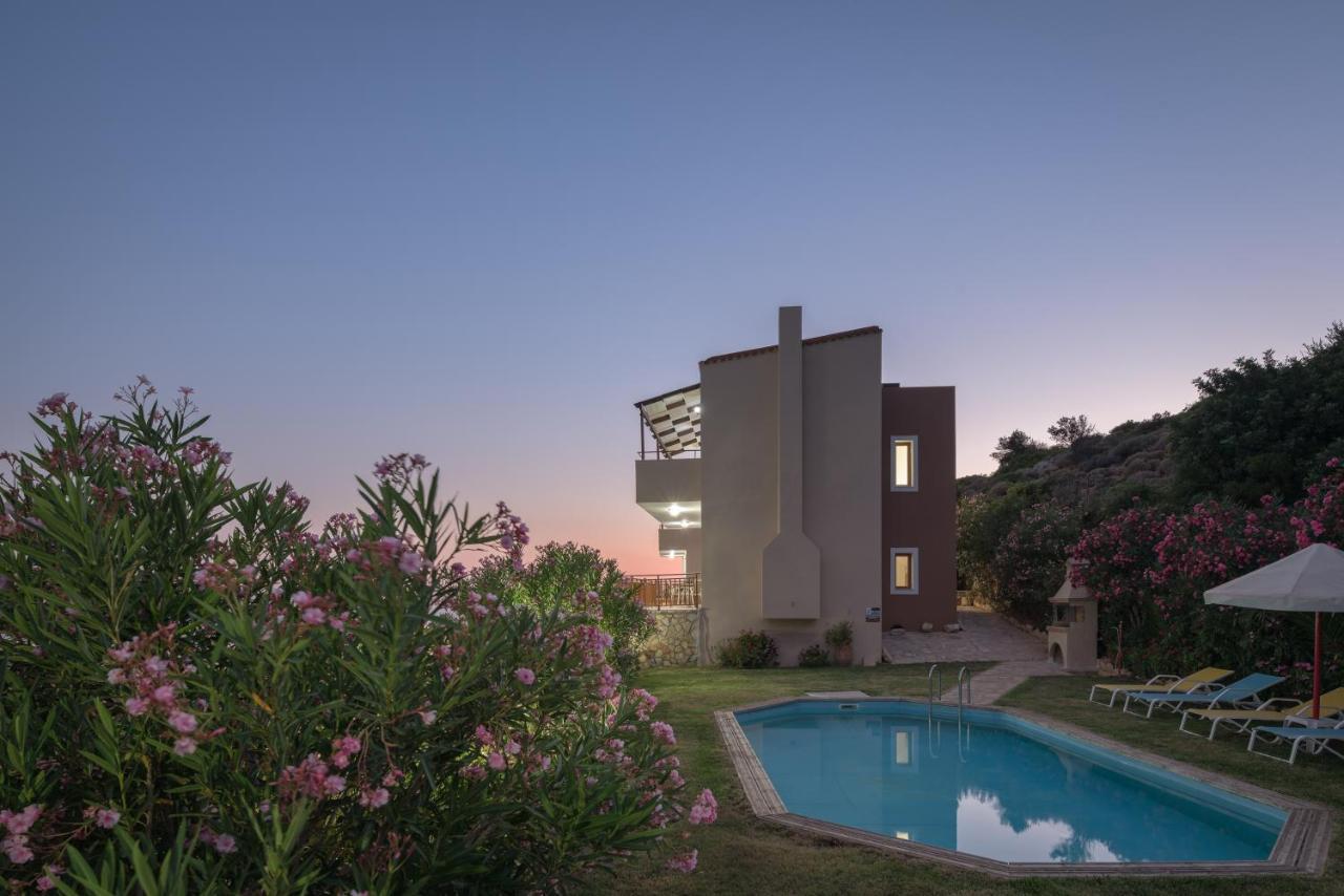 Triopetra Luxury Villas Panagia Ngoại thất bức ảnh