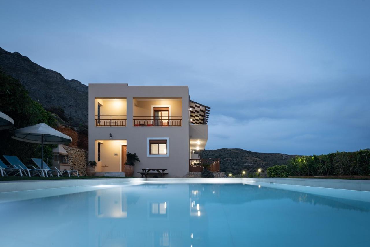 Triopetra Luxury Villas Panagia Ngoại thất bức ảnh