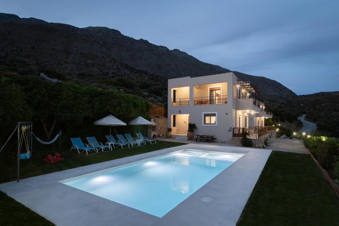 Triopetra Luxury Villas Panagia Ngoại thất bức ảnh