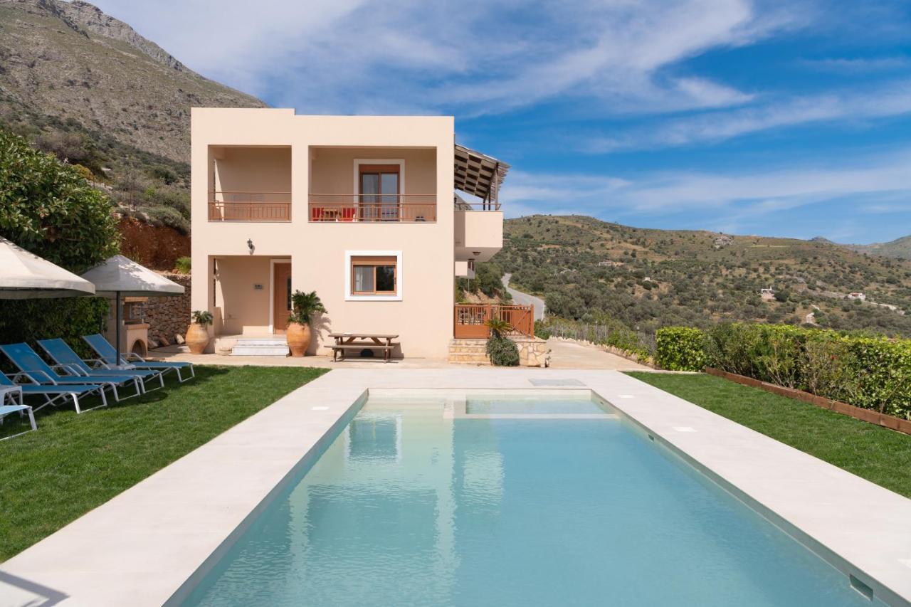 Triopetra Luxury Villas Panagia Ngoại thất bức ảnh